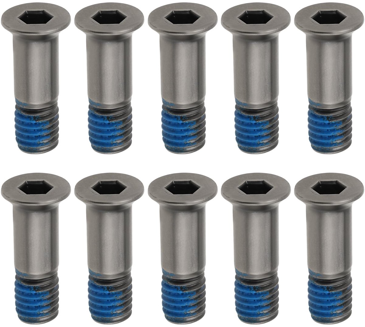 Allecto - Fiets Derailleur Katrol Schroeven - 10 Stuks - M5 x 15.8 Afmetingen - Duurzaam en Precisie Ontwerp - Perfect voor Fietsonderhoud - Voor B...