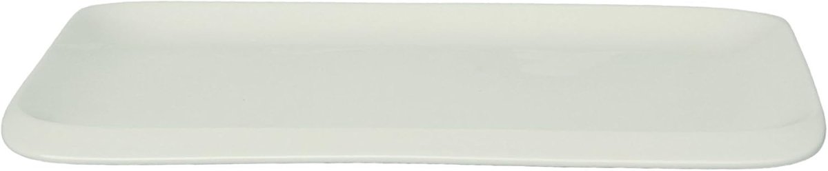 Rechthoekige plaat - Dienblad - Dagelijks gebruik - Magnetronbestendig - 285x18cm - Wit