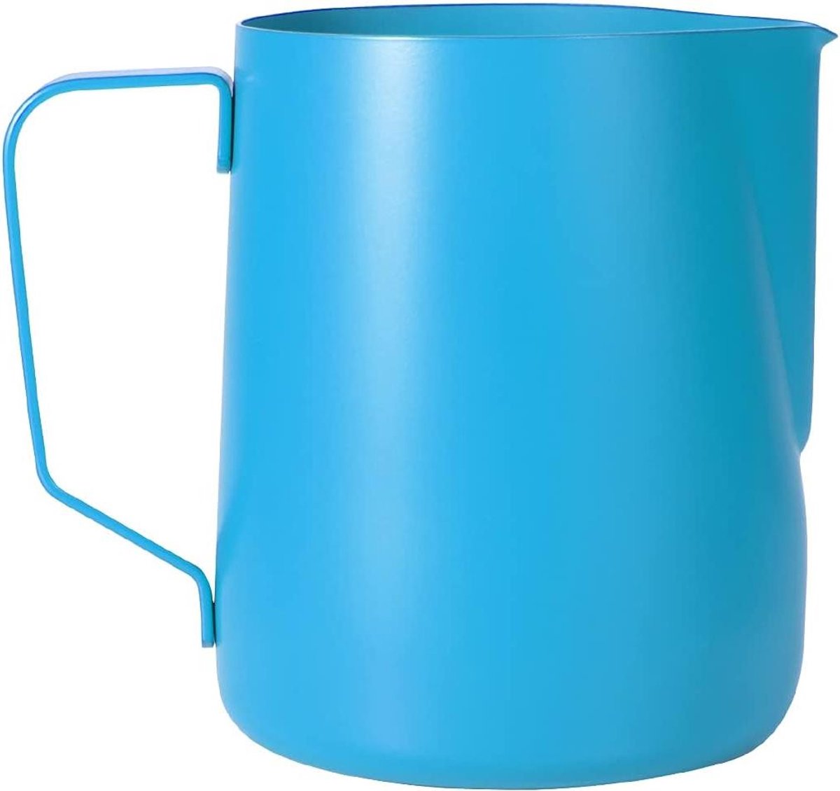 Melkopschuimkan RVS - Stoomkan Koffiekan - Latte Art Maken - Druipvrije Tuit - 600 ML - Blauw