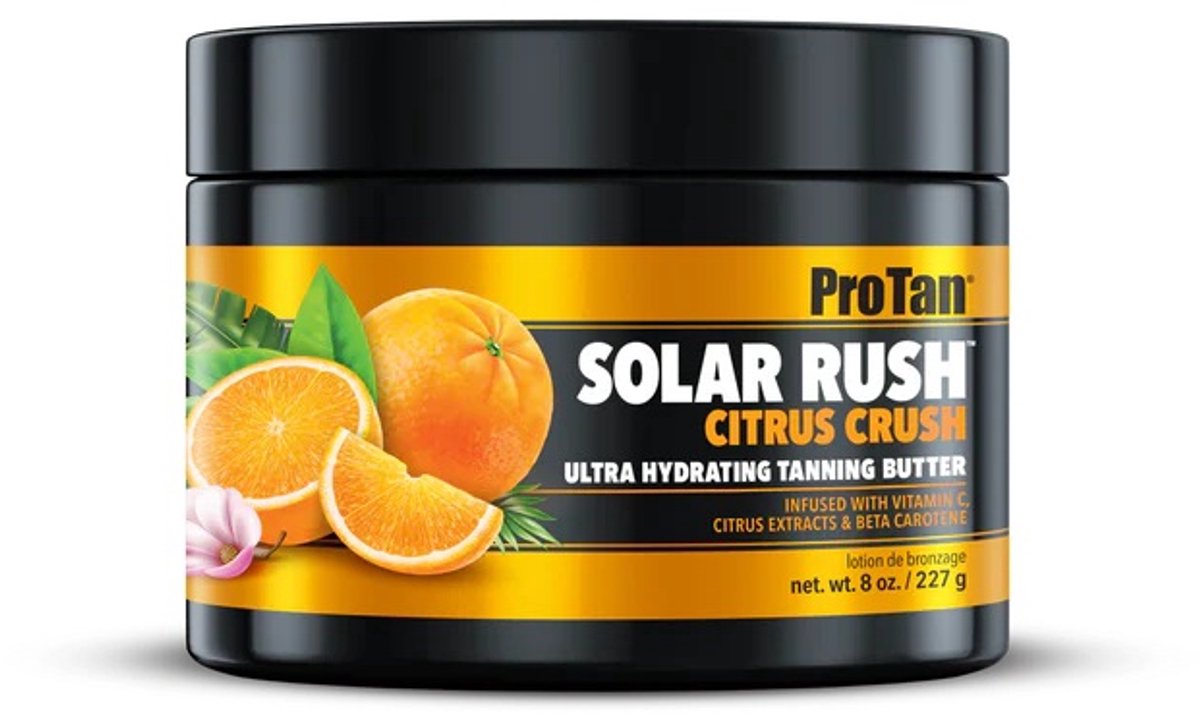 ProTan Solar Rush Citrus Crush Tanning Butter - Zonnebankcreme - 227g