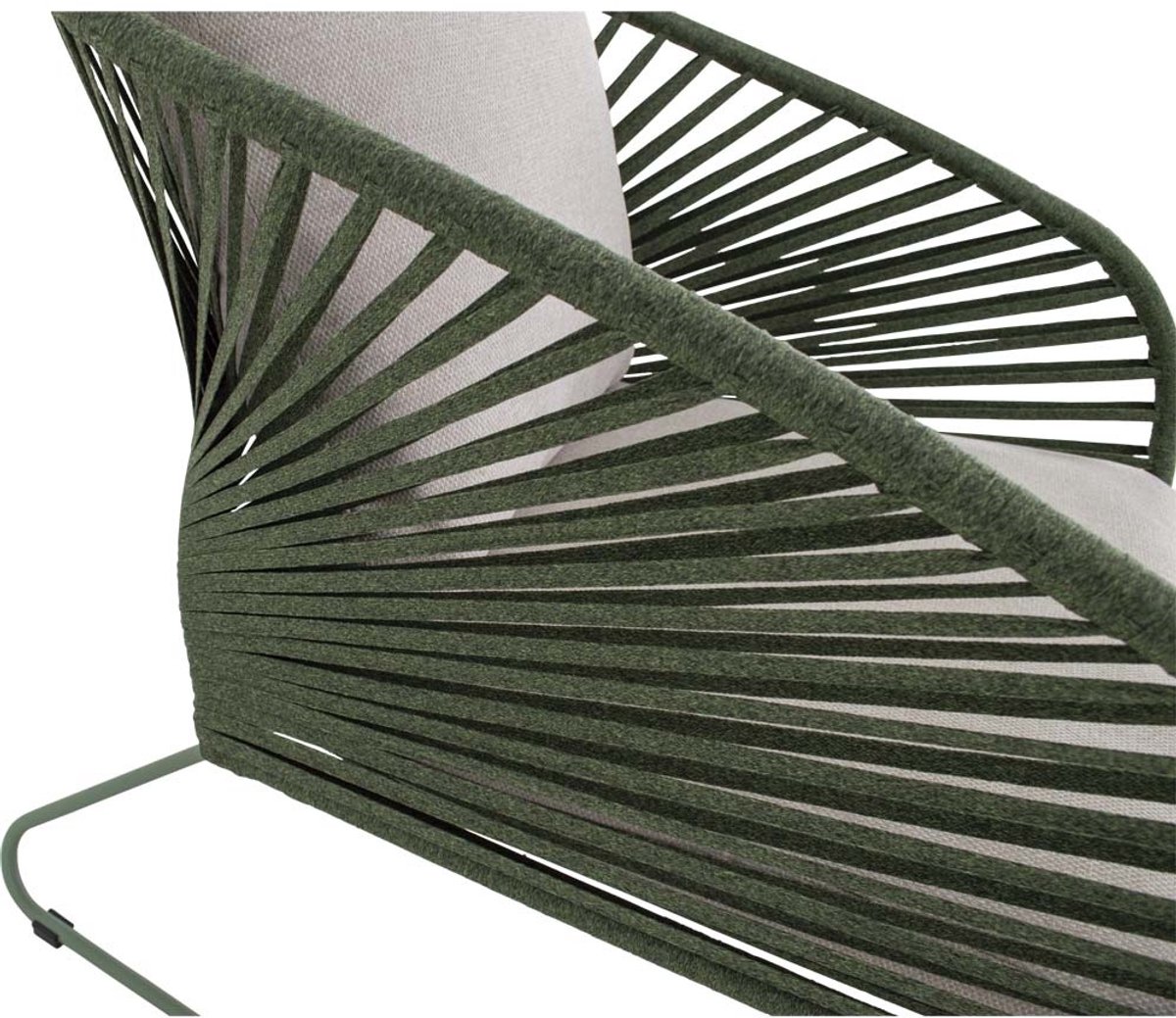 Lesli Living Bistrostoel Izumi - Groen - 71x79x73cm
