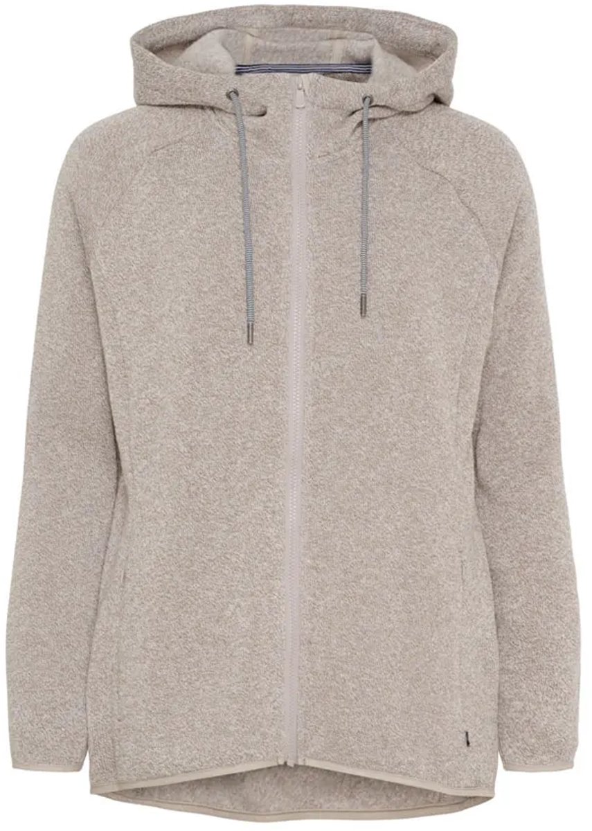 Sea Ranch Bea Fleece Met Volledige Rits Beige 2XL