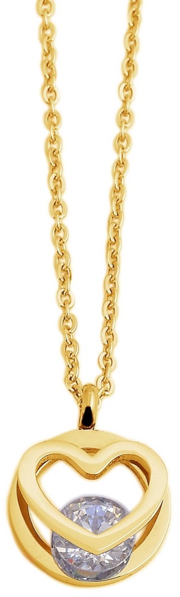 AKZENT Akzent dames ketting met hanger Evans, duurzaam