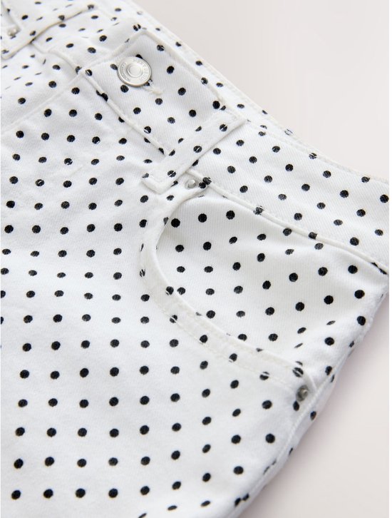 Next - Dames - Rechte Mom jeans - Wit