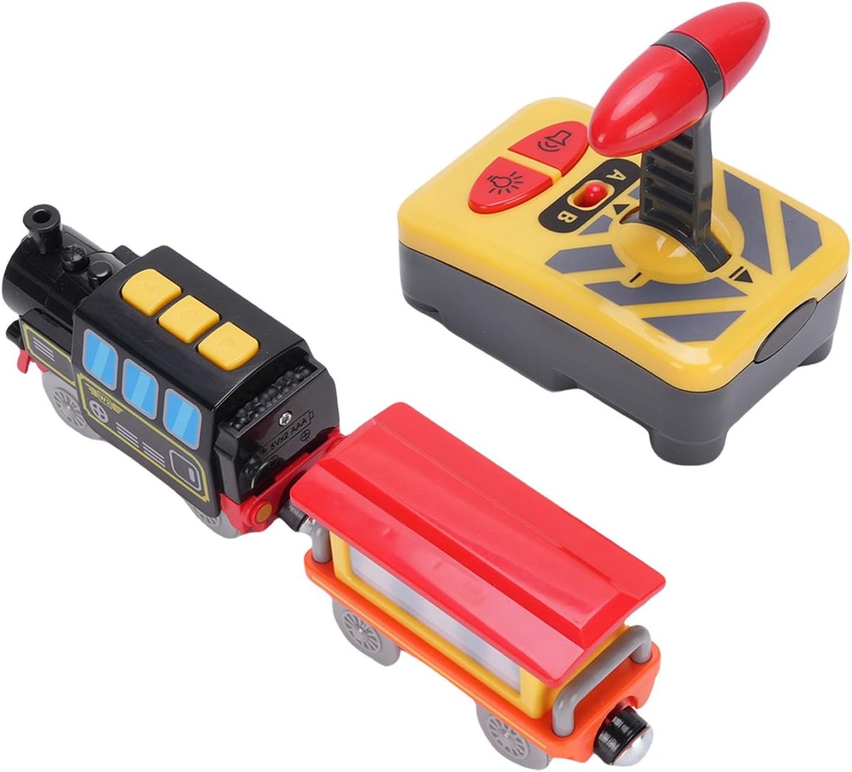 RC Trein Speelgoed - Afstandsbediening Trein - Kinderen Spelen - Geluid en Licht - 11 x 11 x 11 cm