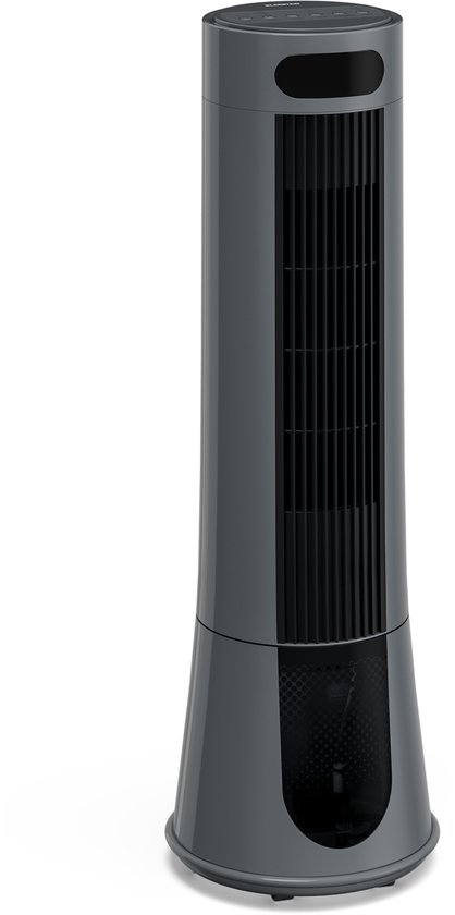 Klarstein luchtkoeler verdampingsventilator 7L waterreservoir 200 m³/h 3 snelheden nachtmodus draagbaar voor 20 m²