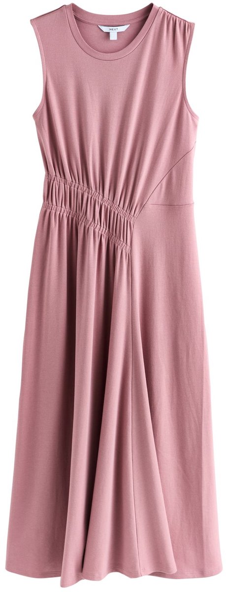 Next - Dames - Jersey midi-jurk - Paars