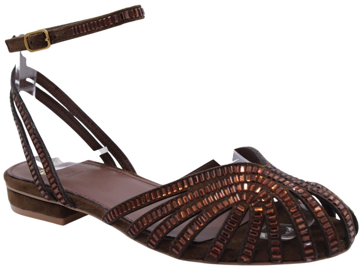 Exé - Schoenen - Donkerbruin - Vrouwen - Maat 38 -