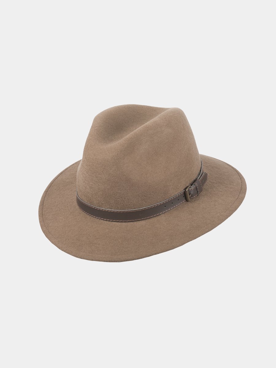 Eusebio - Wollen hoed - Beige