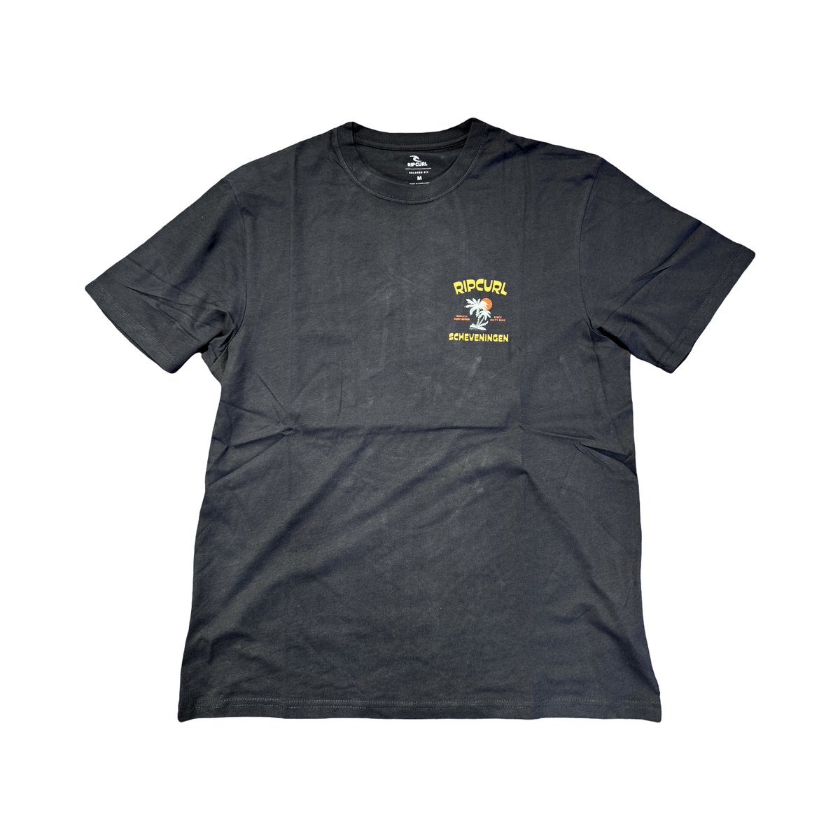 Rip Curl Two Palms Desto Tee Scheveningen Zwart
