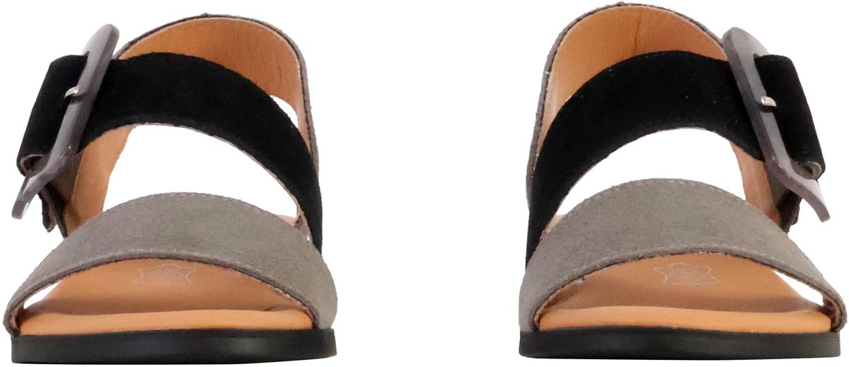 Alenoa leren sandalen