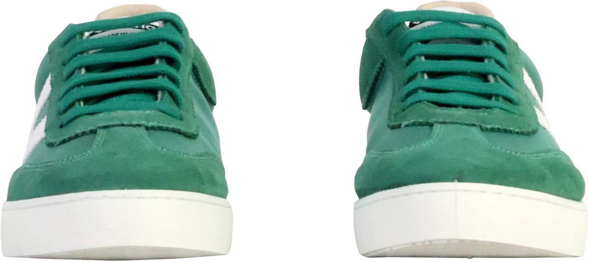 Lage leren sneakers