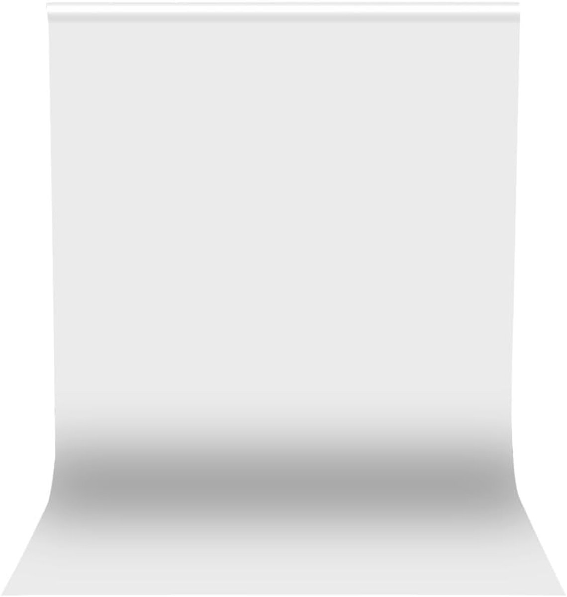 Fotoachtergrond Wit - Opvouwbaar Doek - Studio Opnames - Wasbaar Materiaal - 15 x 2 Meter - Wit