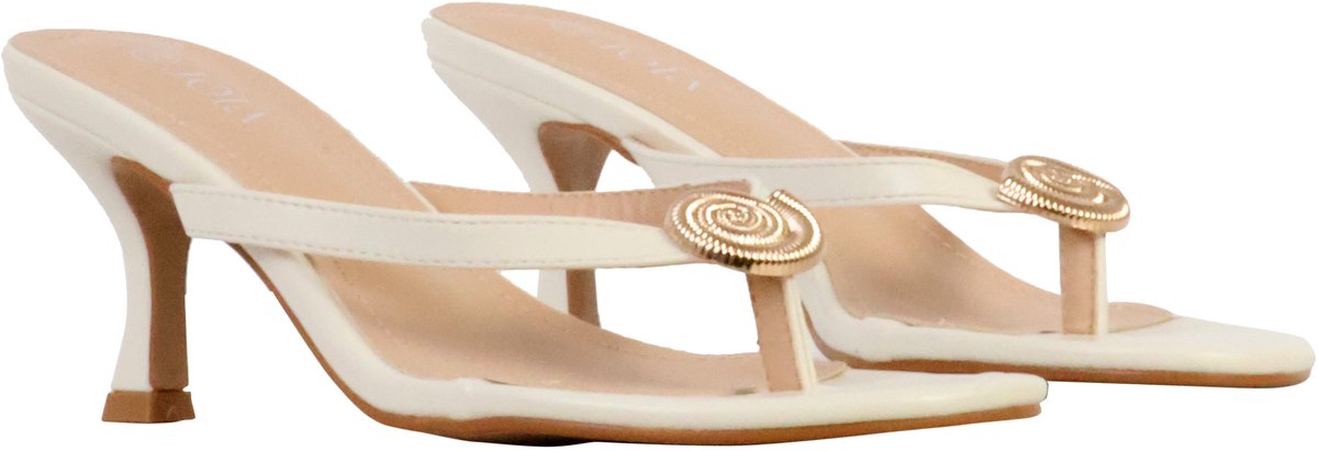 Sandalen met hak