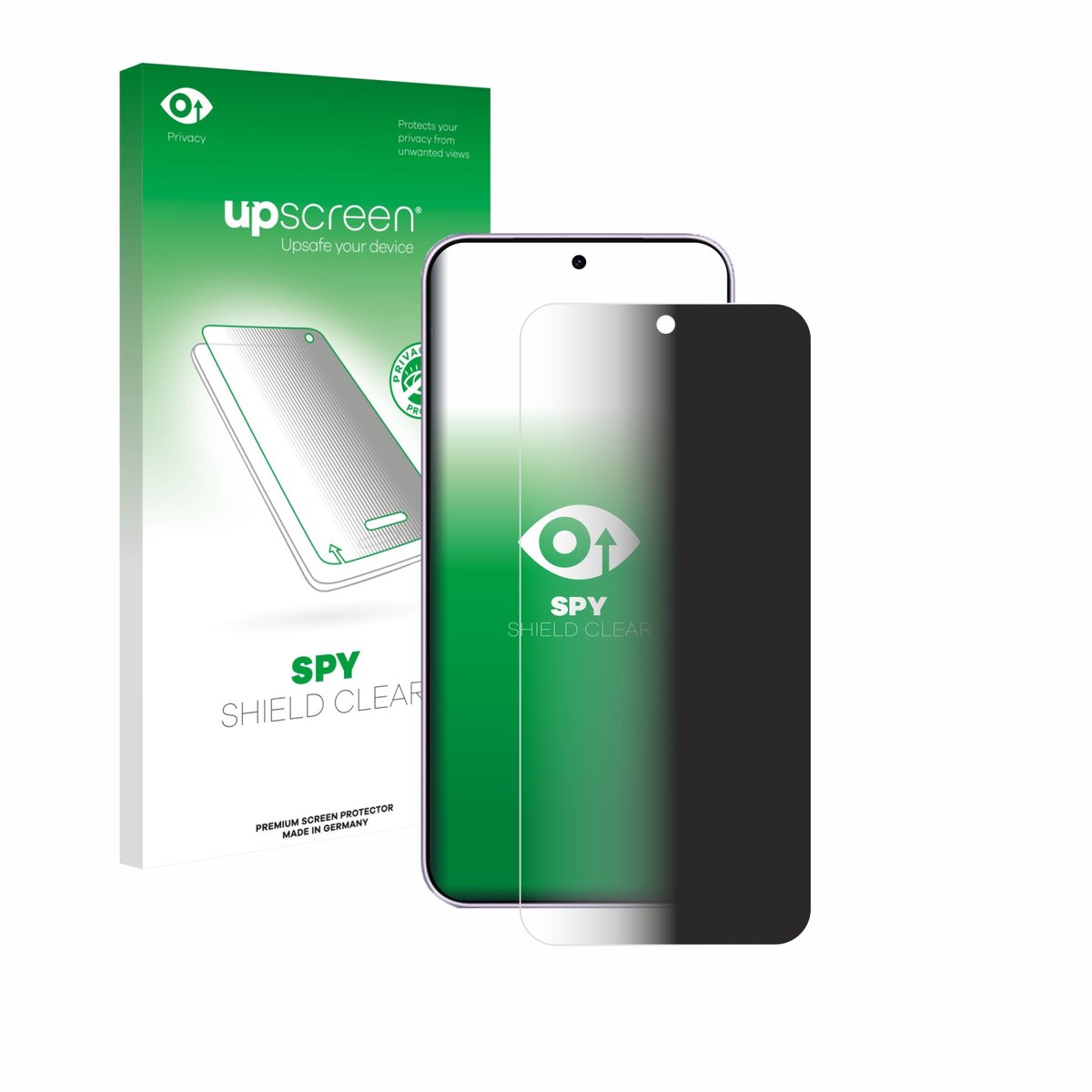 upscreen - privacy screenprotector voor Vivo V70 FE - Folie Beschermfolie Blauwlichtfilter