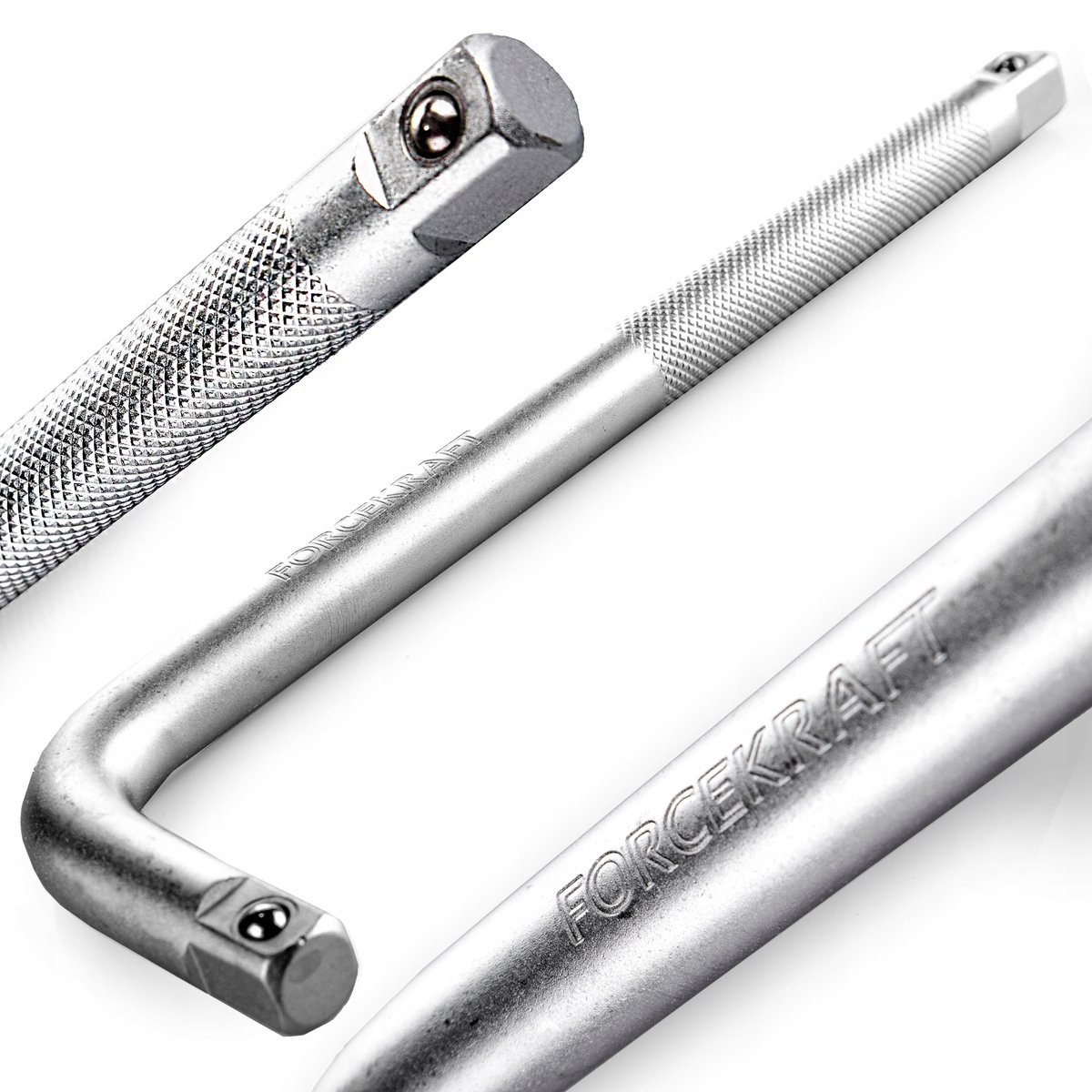 FORCEKRAFT L-vormige Dopsleutel - 260mm - Cr-V Staal - 1/2" - Dwarsmoersleutel