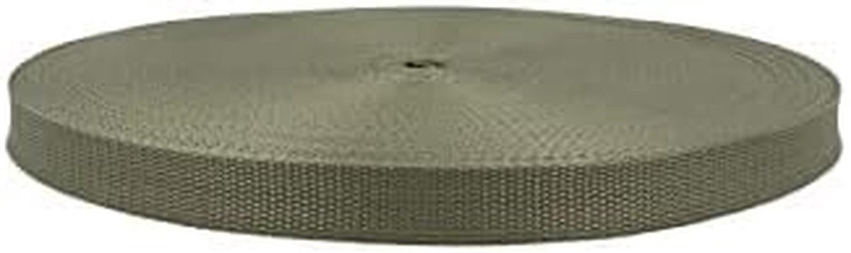 Gordel Band - Tasband Band - Tassen Maken - 100% Polypropyleen Materiaal - 5 Meter Lengte 20mm - Kaki