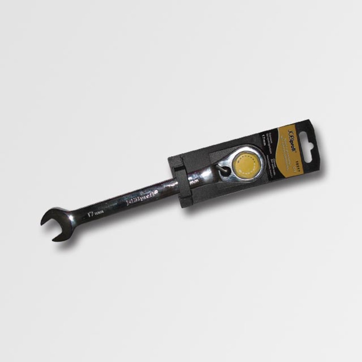 Jobi Ringsleutel met Ratel 19mm - Chroom-Vanadium Staal