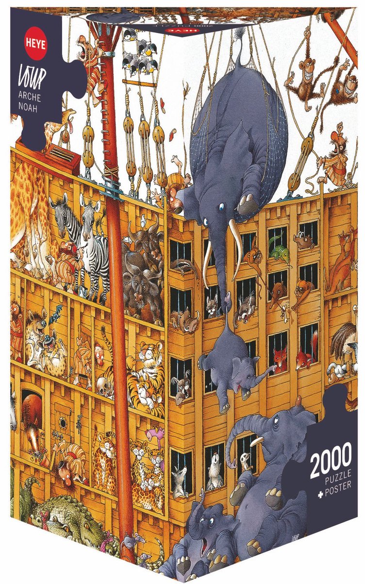 Arche Noah, Loup - Legpuzzel - 2000 Stukjes
