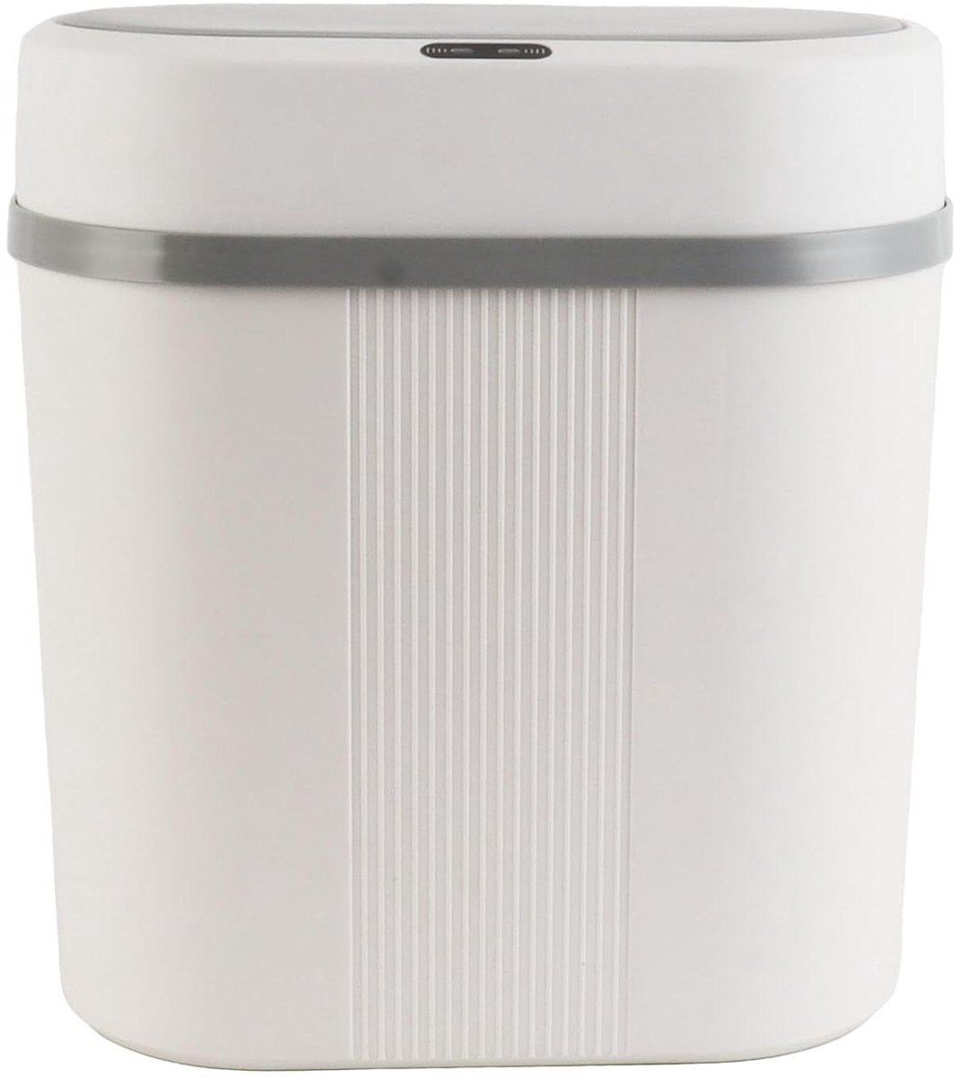 Automatische Vuilnisbak 12 Liter - Contactloze Sensor - Compact & Batterijgevoed