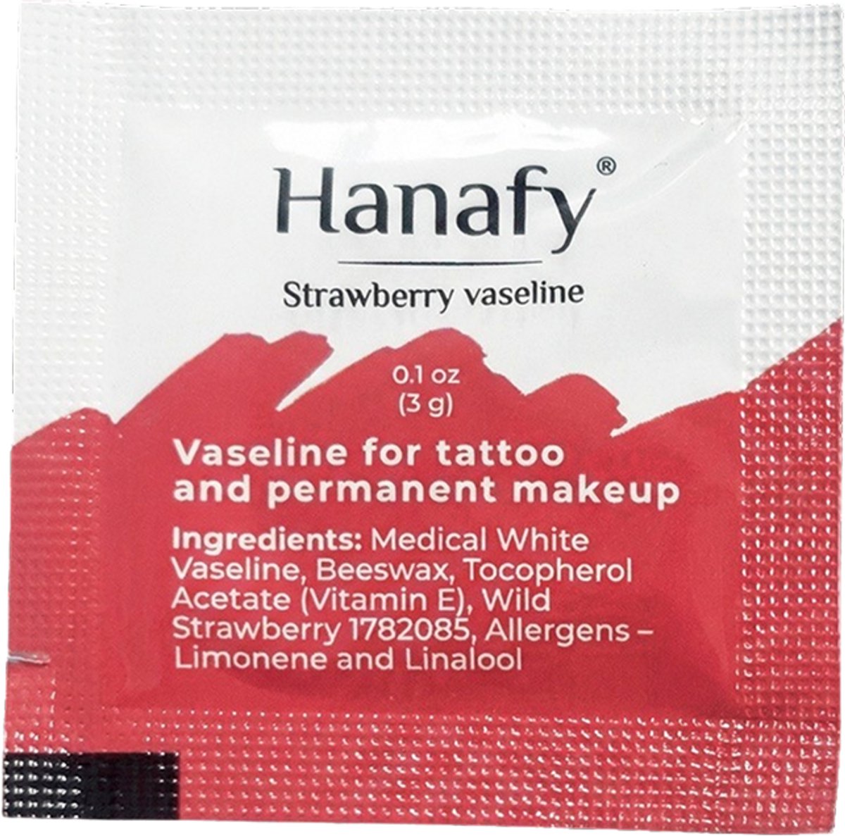 Hanafy Strawberry Vaseline 3 ml (100 pcs.)