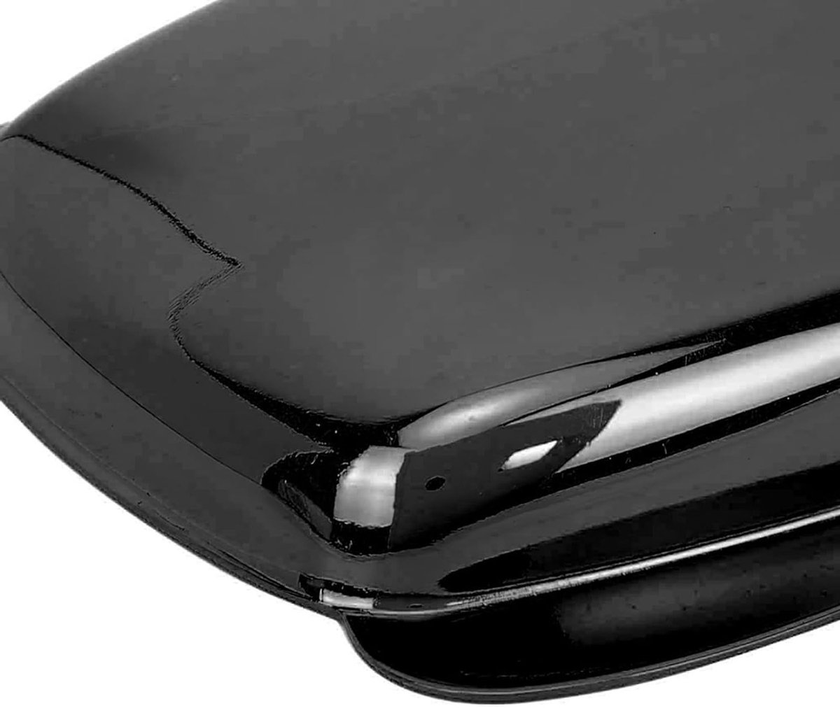 Jazz Bass Pickup Cover Set voor P Bass - Zinklegering Bridge Cover en Bassive Cover voor Elektrische Basgitaar (Zwart)
