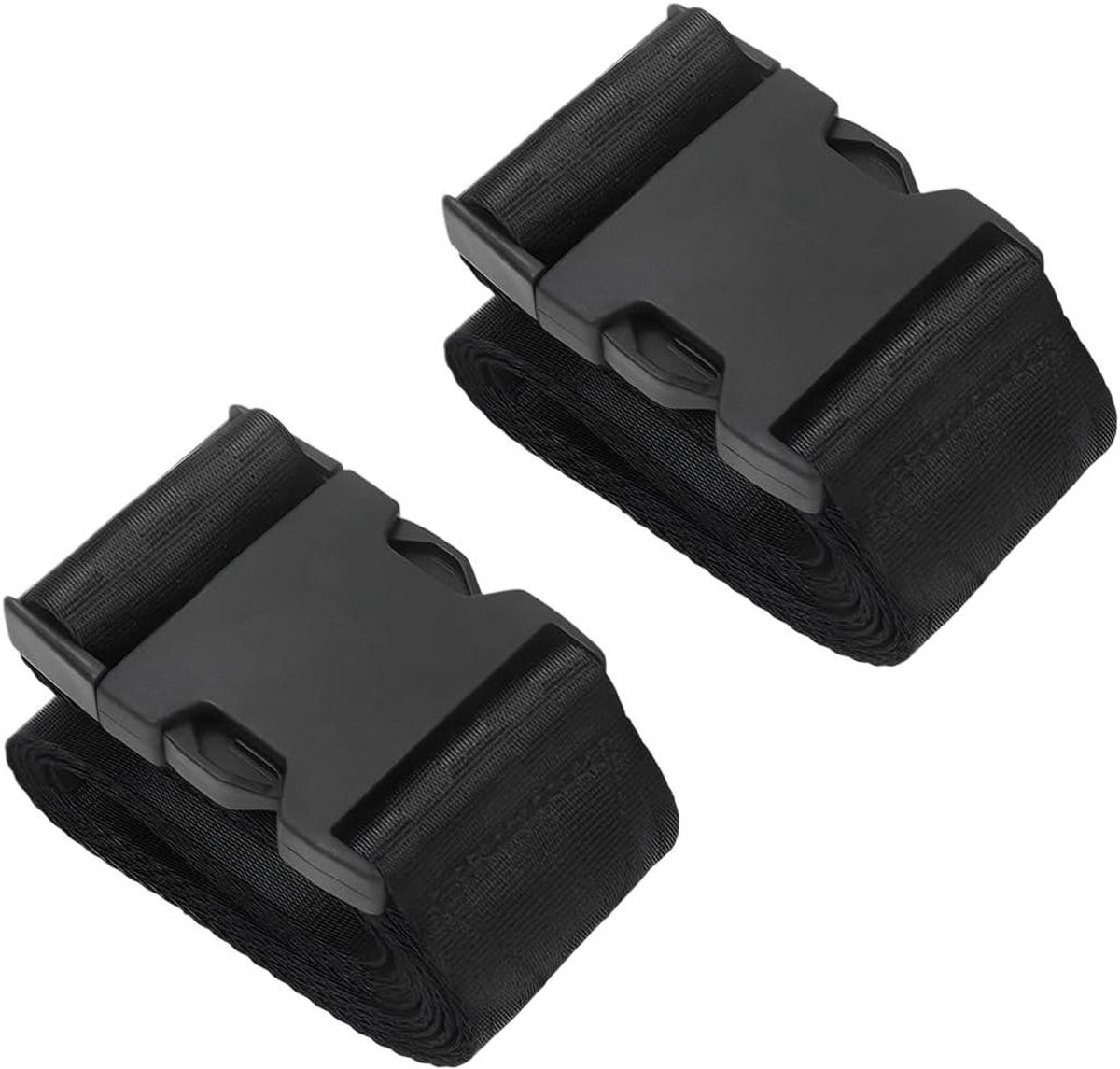 Accu Spanband - Batterij Bevestigingsriem - Voertuig Stabiliseren - Quick Release Gesp - 100 cm - Zwart