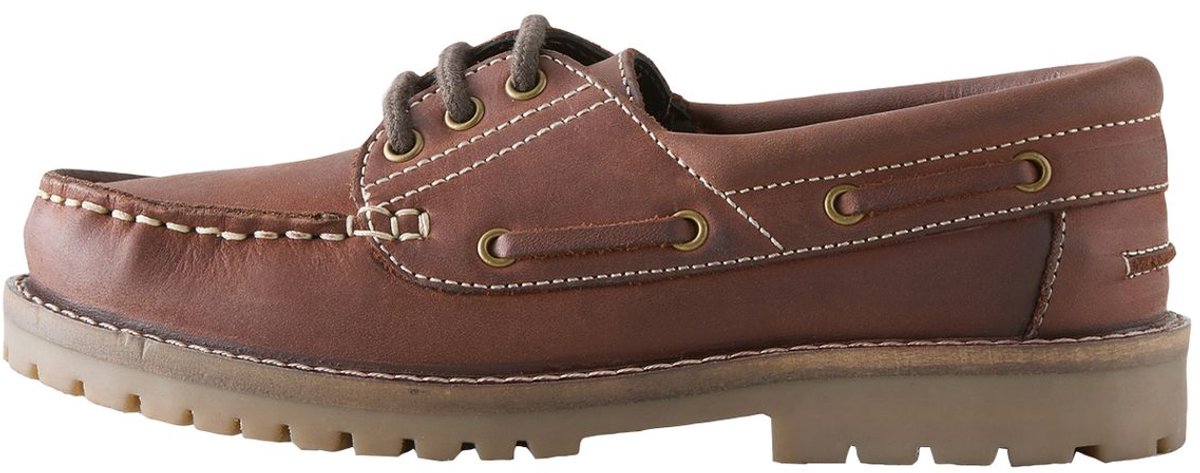 Next - Jongens - Leren bootschoenen - Bruin