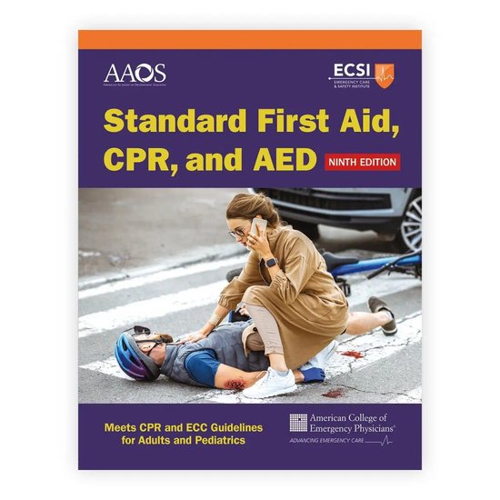 Standard First Aid, CPR, and AED - cover