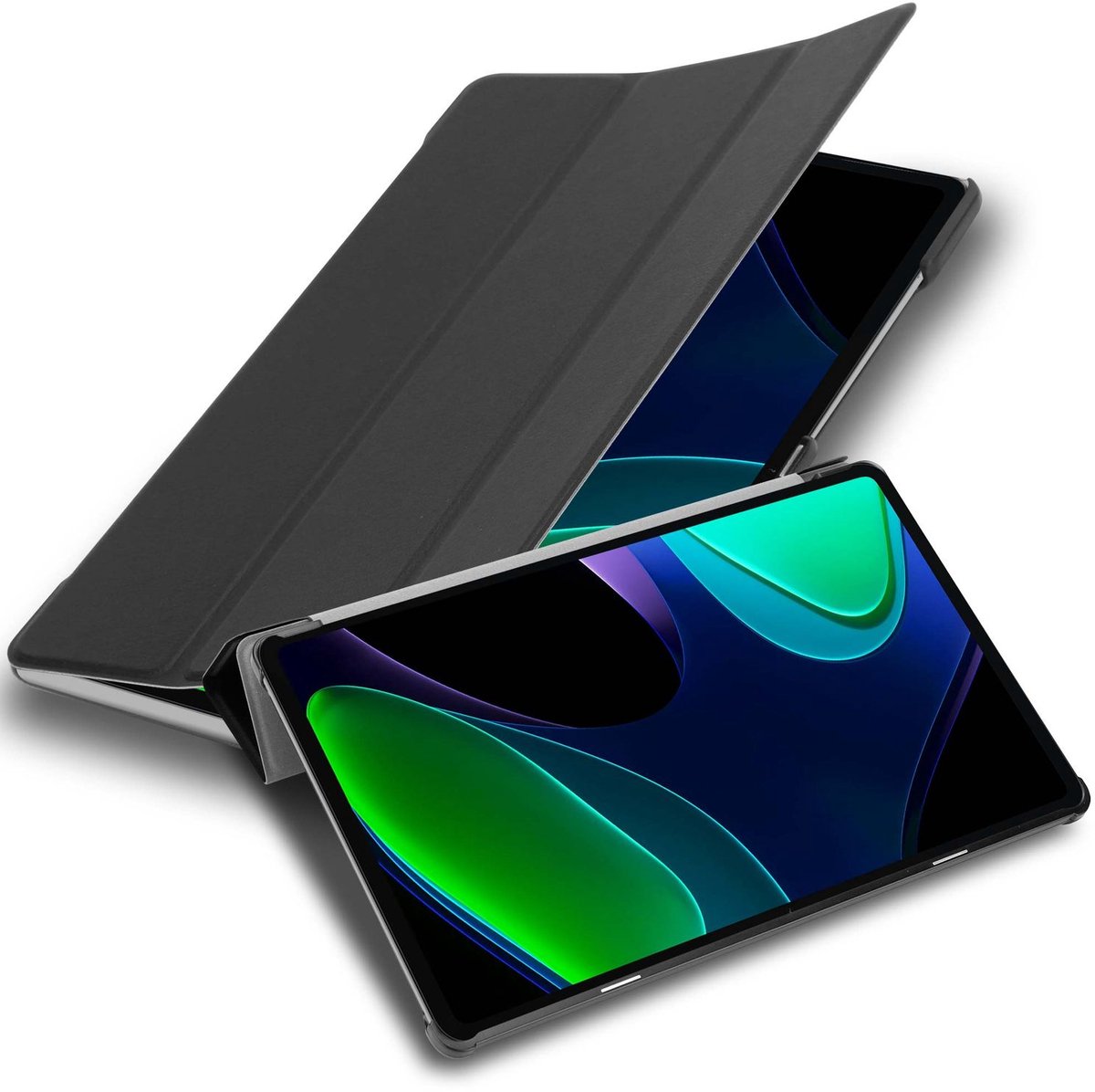 Cadorabo Tablet Hoesje geschikt voor Xiaomi Pad 6 Pro in Satijnzwart