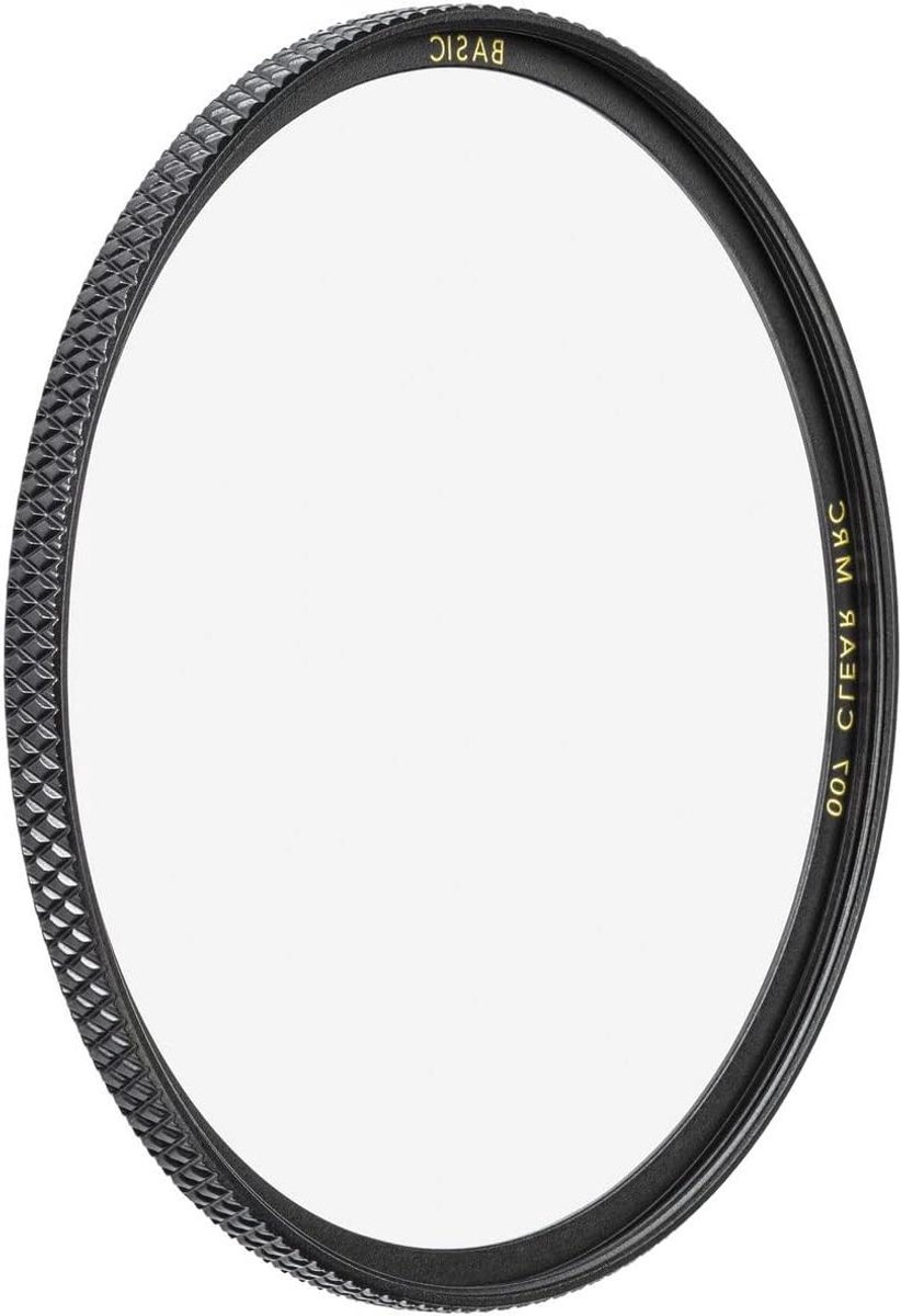 Beschermingsfilter Glas - Clear Filter Lens - Camera Lens Beschermen - MRC 16x Gecoat - 72 mm - Zwart