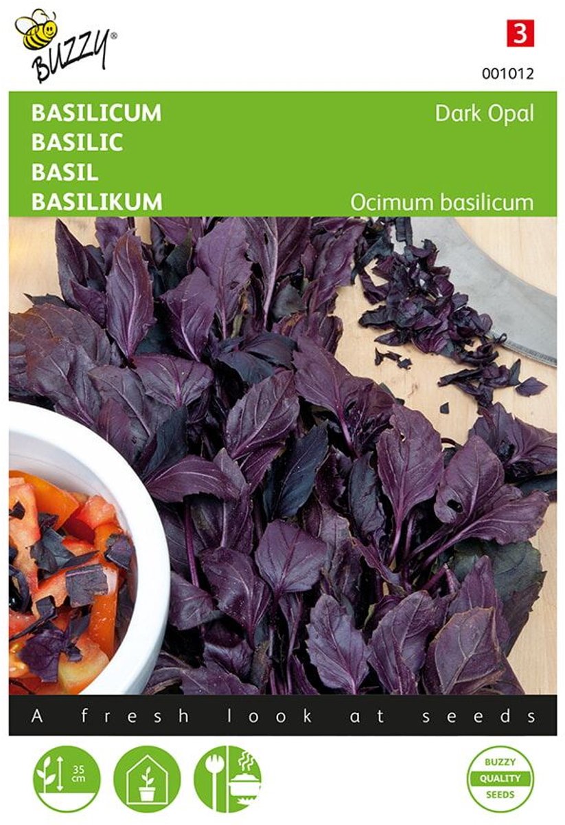 Buzzy® Basilicum Rode - Dark Opal