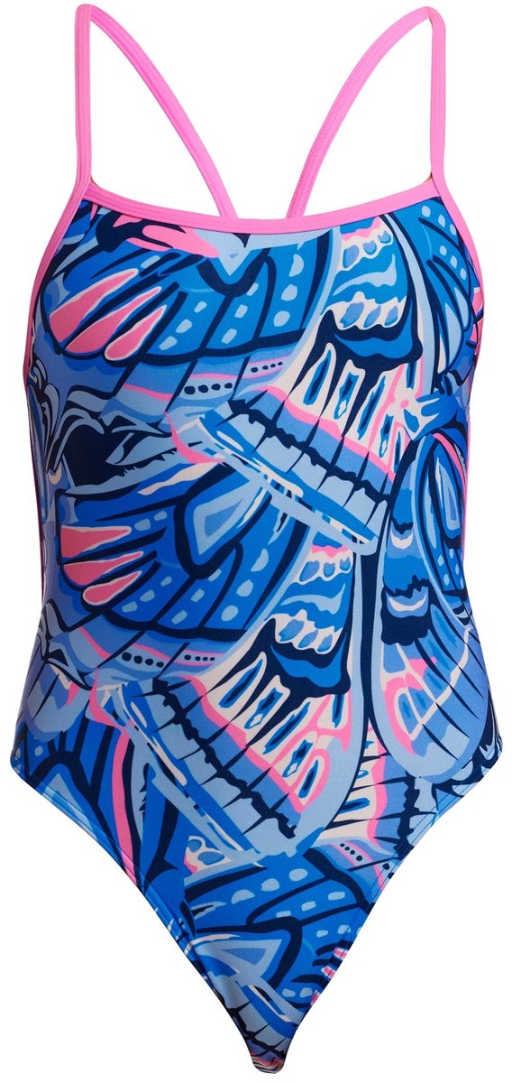 Soaring Hi Diamond back one piece - Meisjes | Funkita | Maat 140