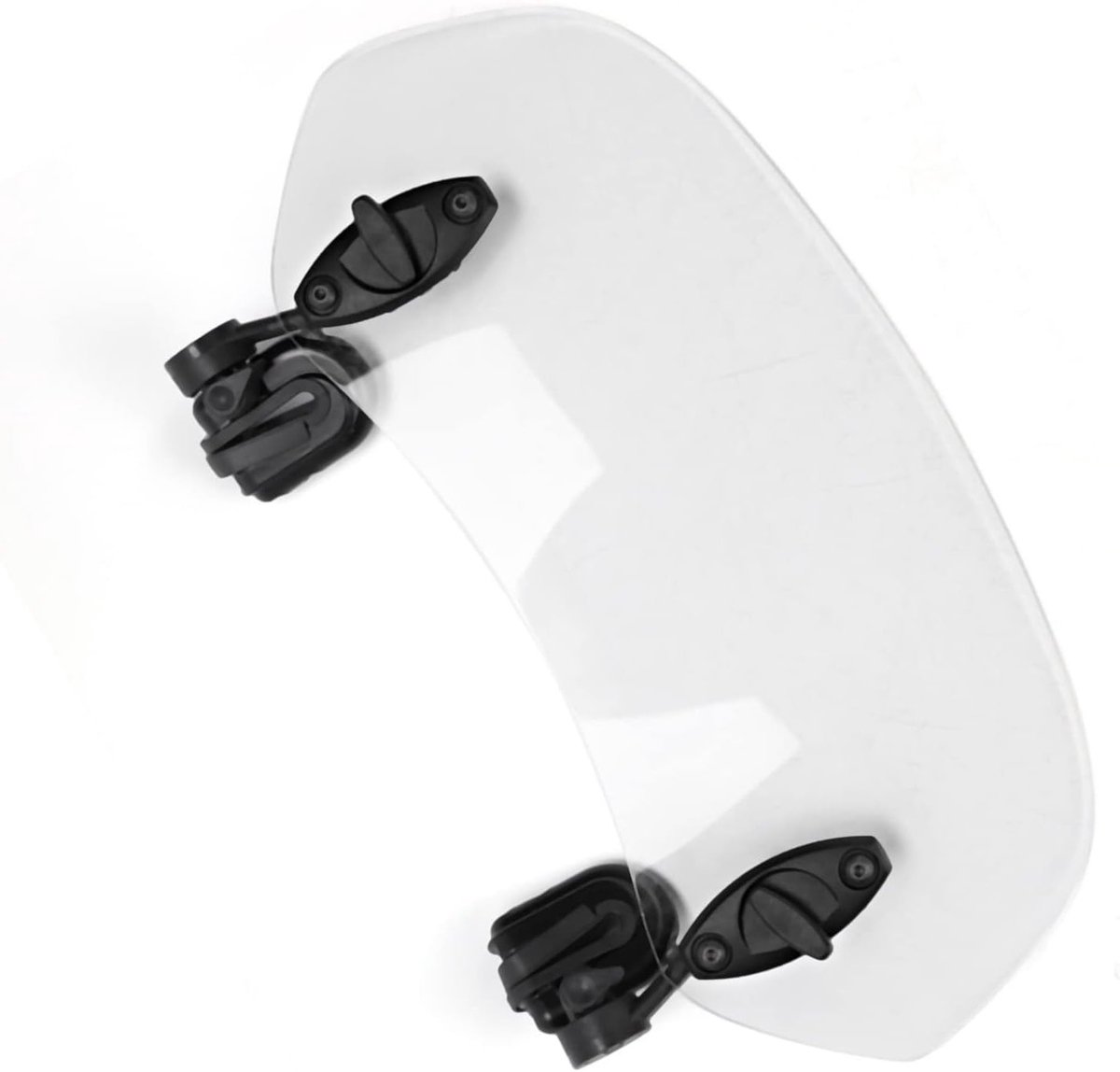 Verstelbare Clip-on Windscherm voor Motoren - Verbeterde Bescherming, Aerodynamica en Comfort tijdens het Rijden