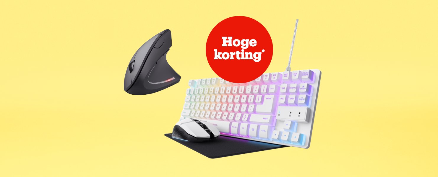 Hoge korting* op Trust