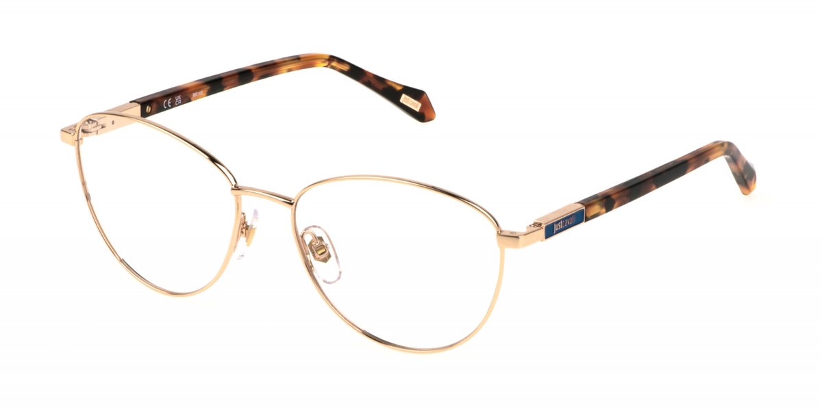 Just Cavalli VJC056 Oro rose' lucido 54/16/135 WOMAN Brilmonturen
