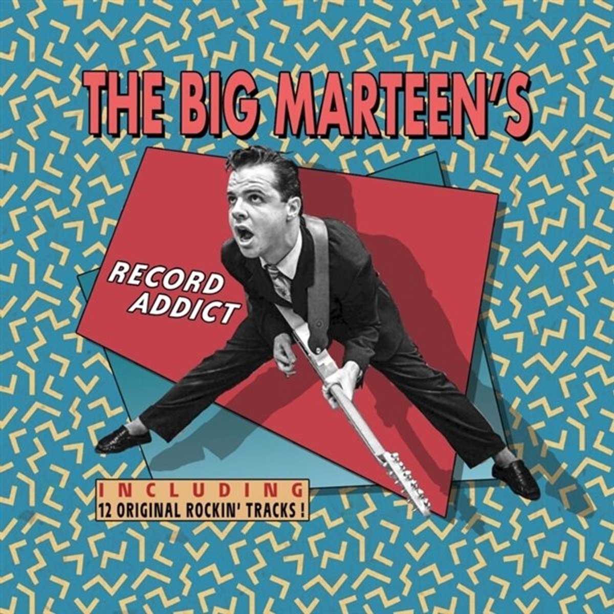 The Big Marteen's - Record Addict (LP)