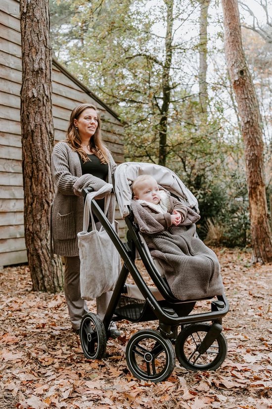 Voetenzak Buggy - Buggyzak Baby - Kind Warm Houden - Creëer Capuchon - 98 x 52 x 5 cm — afbeelding 4