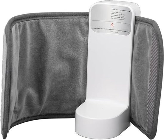 RWB® Flessenwarmer Onderweg - Flessenwarmer - Fleswarmer - Wit - 15cm x 10cm x 8cm van Rwb — afbeelding 3