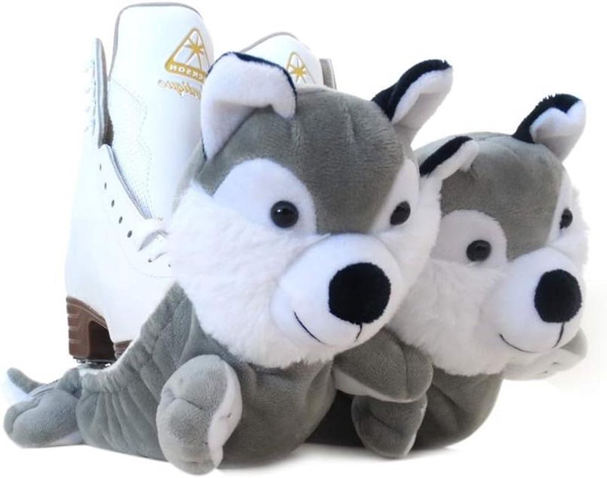 Schaatsbeschermers - Blade Covers - Schaatsen Beschermen - Dieren Vorm - Universeel - Husky