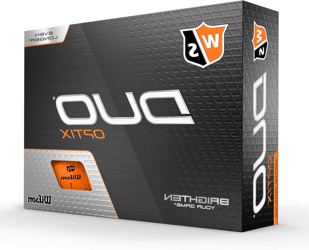 Golfballen - Duo soft ballen - Golfspel verbeteren - Mat oppervlak verblindingsvrij - 12 stuks - Oranje