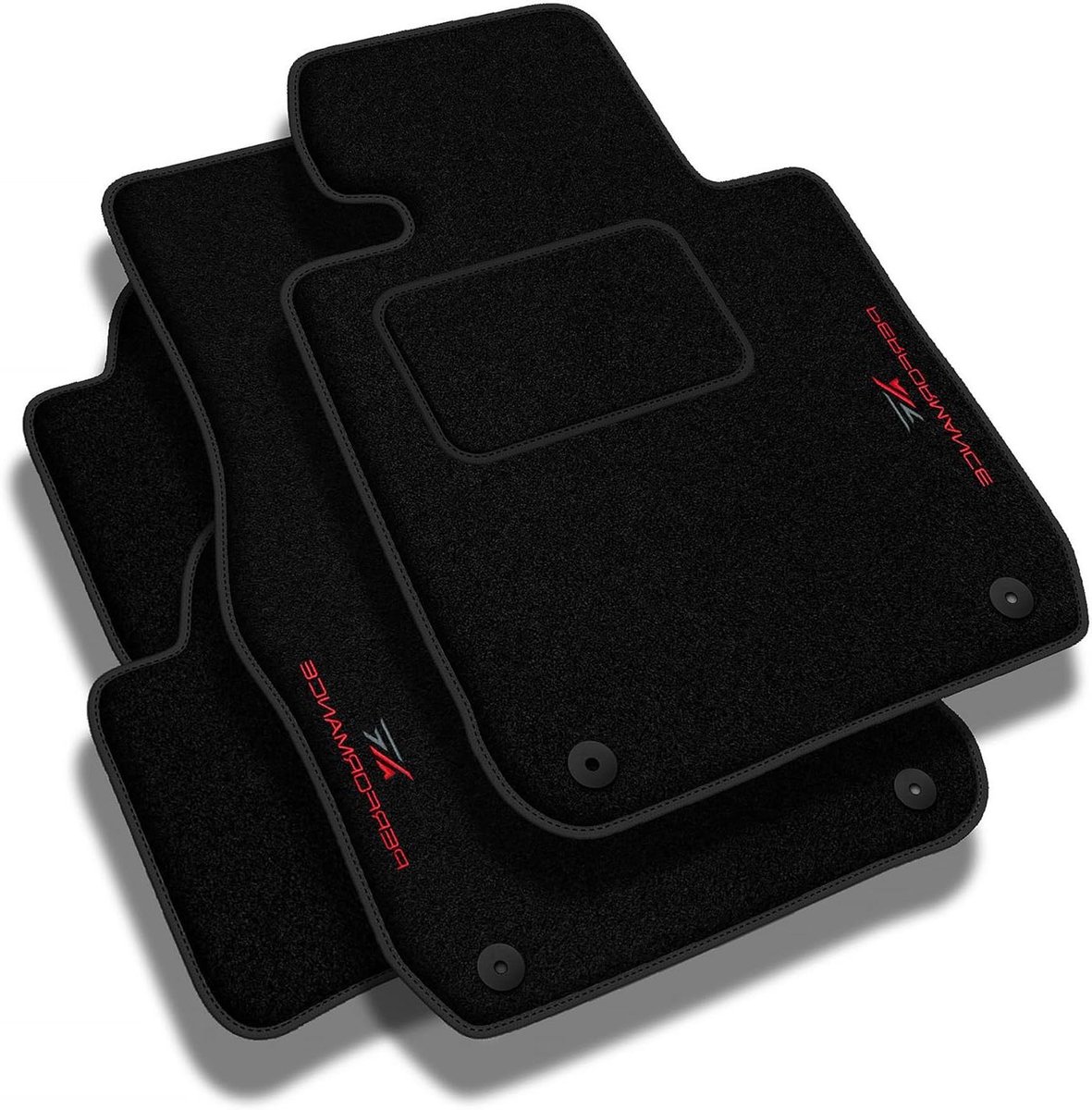 Velours Vloermatten - Automatten Set - Interieur Beschermen - Voertuigspecifieke Pasvorm -