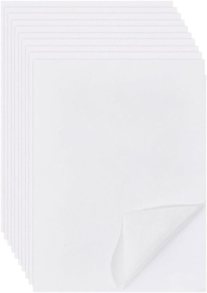 10 Vel Oplosbaar Borduurpapier 20x15cm - Borduurstabilisator voor Machine en Handborduurwerk op Textiel zoals Jeans, Schoenen en Petten