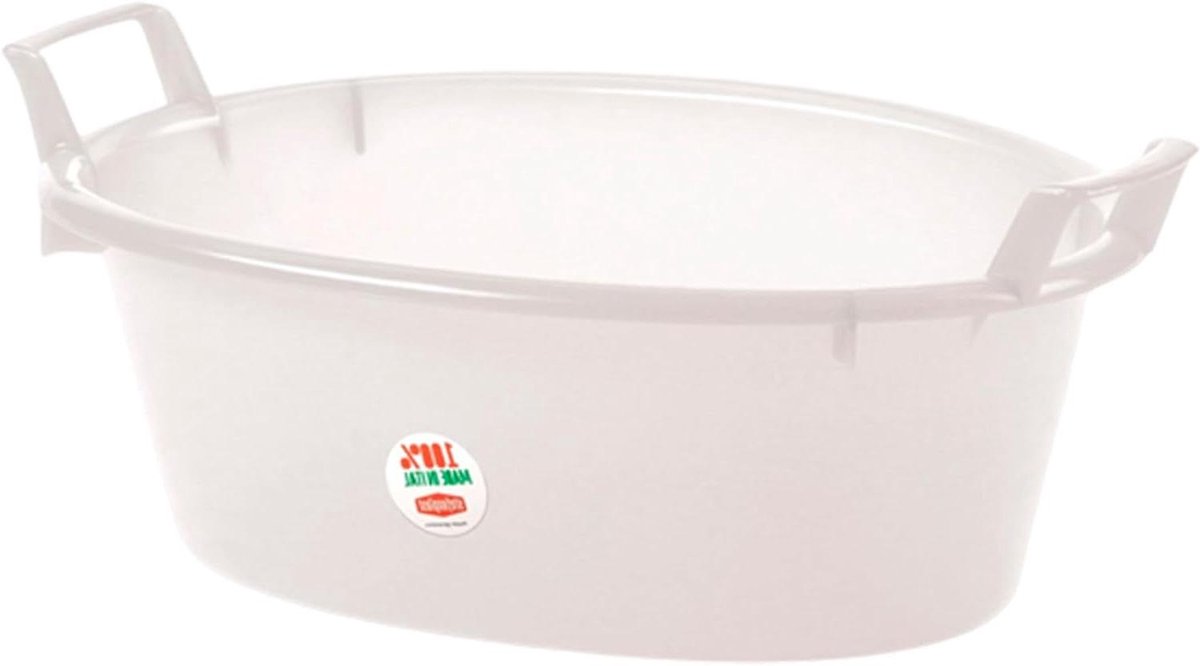 Ovaal Bekken - Grote Wasbak - Huishoudelijk Gebruik - Praktisch en Nuttig - 65 cm - Veelkleurig