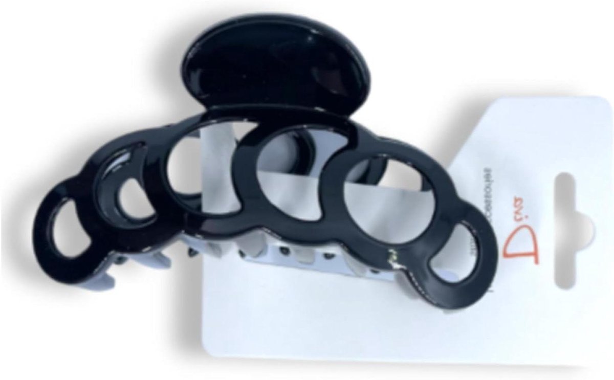 Haarclip - Haarklem - Haar Styling - Duurzame grip - 115 cm - Amber Schildpad