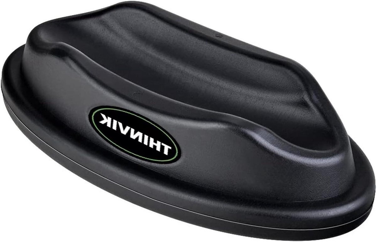 Fiets Riser Blok - Voorwiel Stabilisator - Indoor Fietsen - Verhoogt Voorwiel - 23 x 13 x 6 cm - Zwart