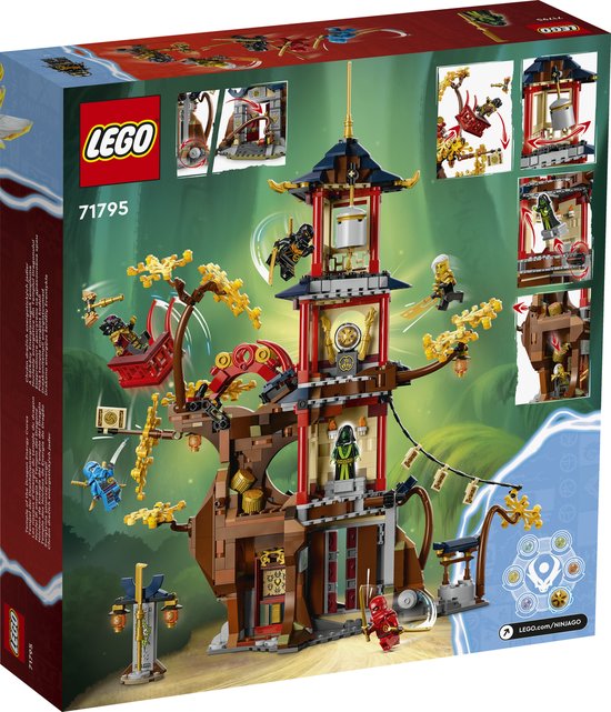LEGO NINJAGO Tempel van de drakenenergiekernen Dragon Rise Set - 71795