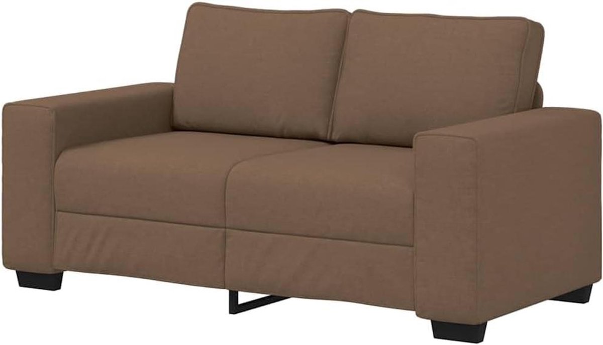 Tweezitsbank - Bankje - Ontspannen Binnen - Brede armleuningen - 160 cm - Bruin
