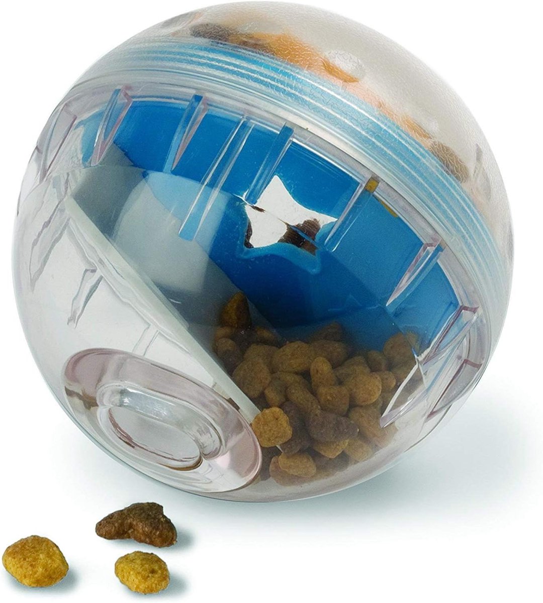 Honden Speelgoedbal - Interactieve bal - Intelligentie Uitdagen - Voedsel Dispenser - 10 cm - Levendige kleur