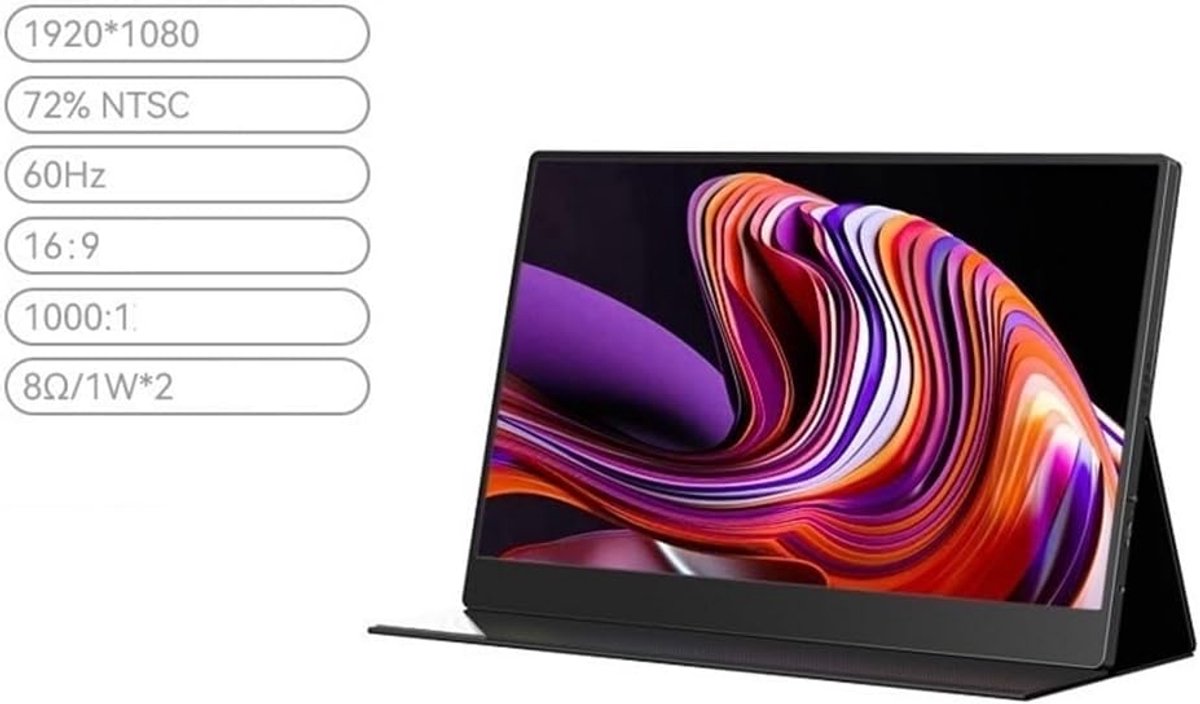 Draagbare Monitor - Extern Beeldscherm - 15 Inch thumbnail 4